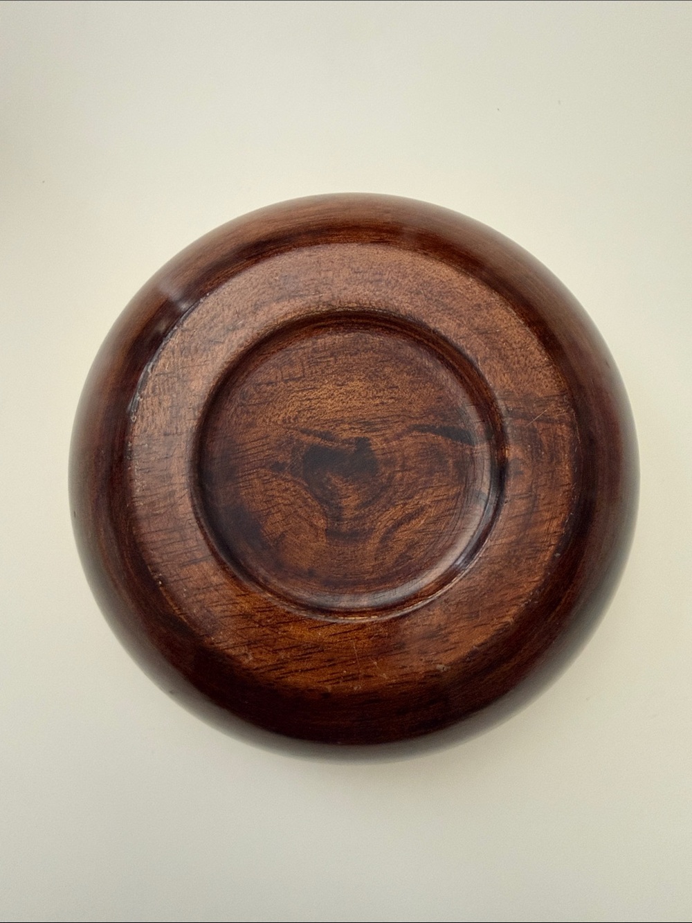 Two-Toned Hardwood Home Decoration Bowl - Picture 11 of 16